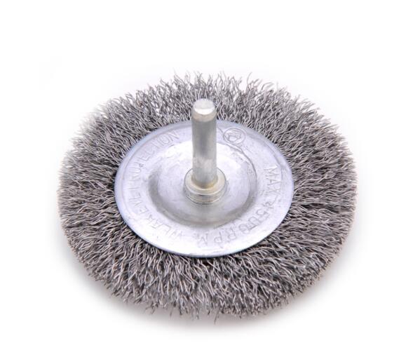 Circular Steel Wire Brush With Shaft