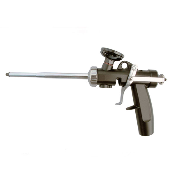 Expanding foam application gun